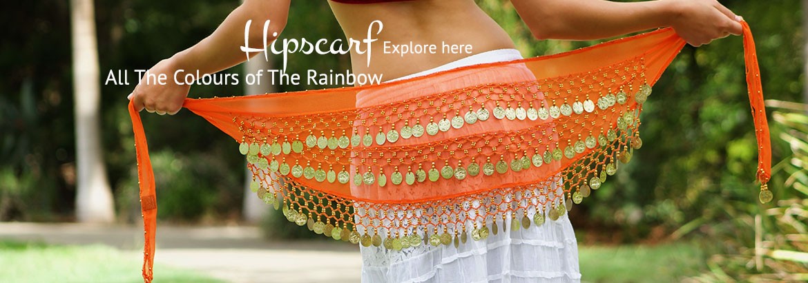 Hip scarf for Bollywood , Bellydance and dance party